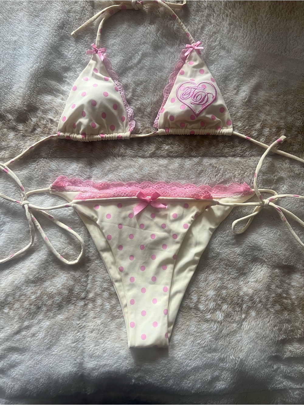 Truth or dare Pink Lemonade Flirty Bikini Set
